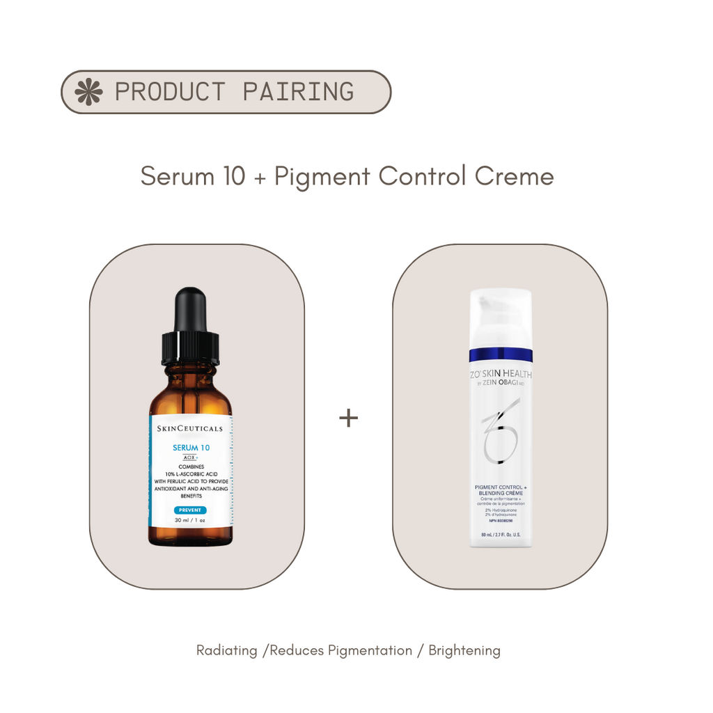 Serum 10 + Pigment Control Creme