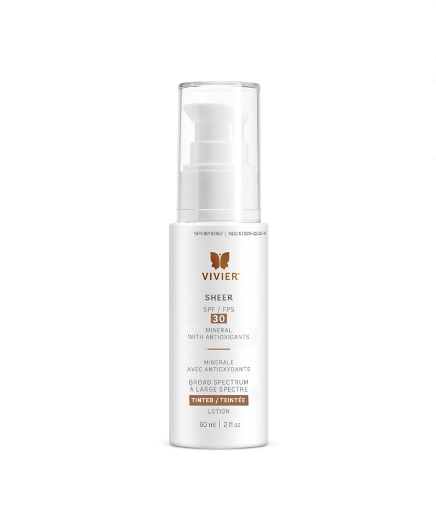 Vivier Sheer SPF 30 Mineral Tinted