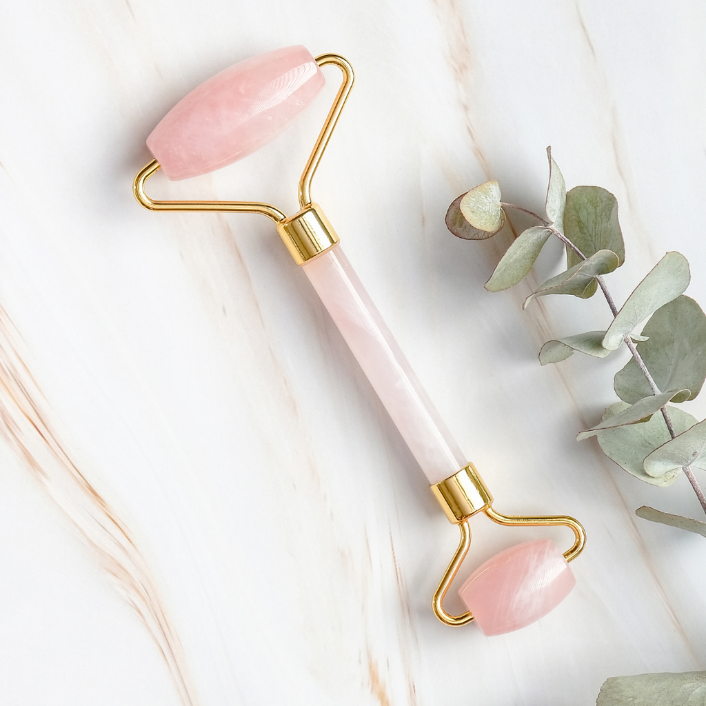 Luxurious Rose Quartz Facial Roller - Revita Skin Clinic